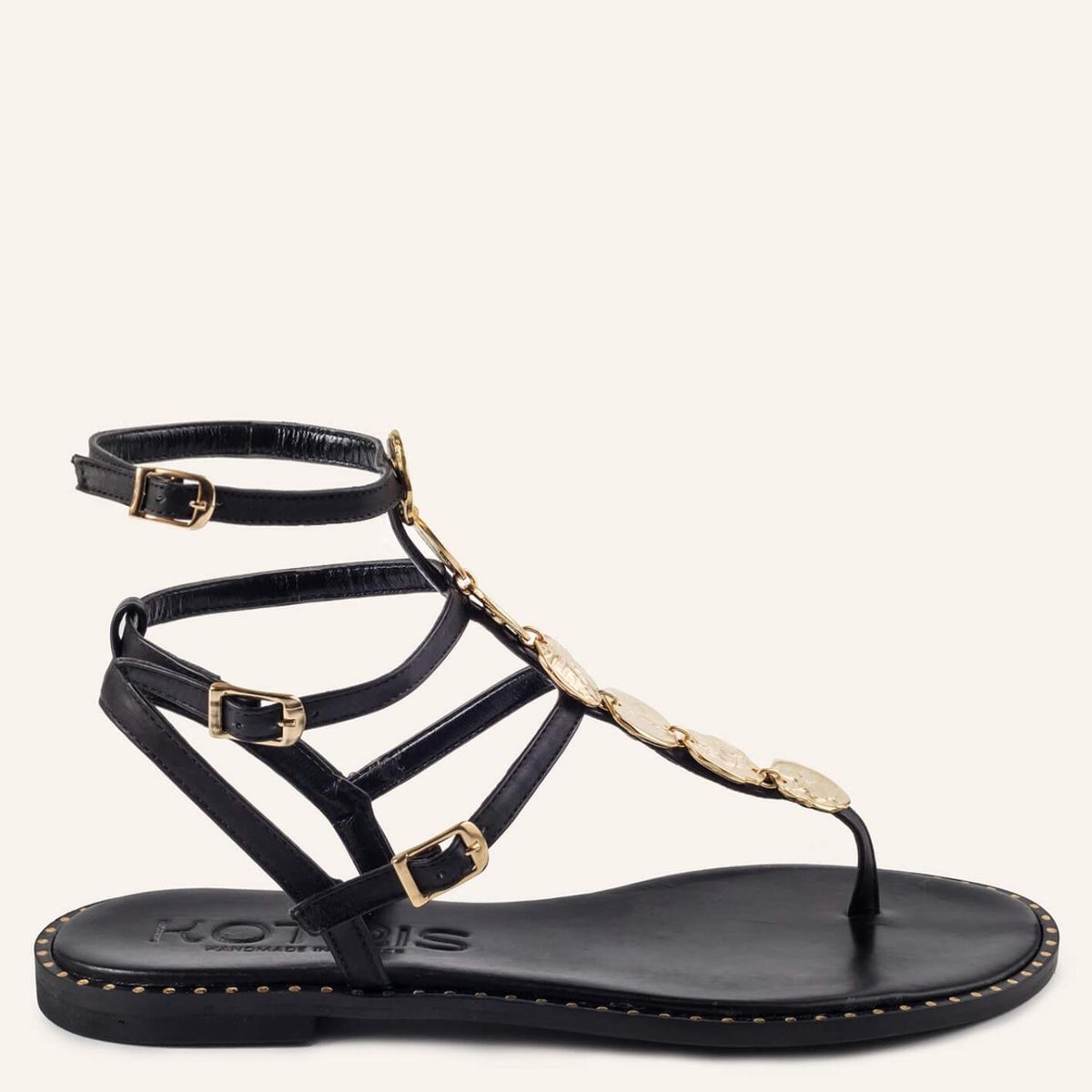 MAKIS KOTRIS - Sandalia Mujer Cuero Makis Kotris