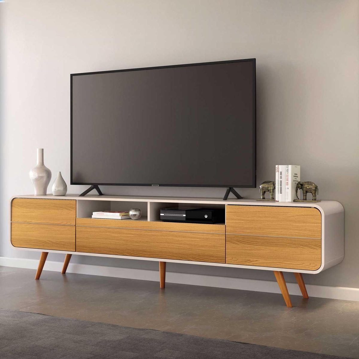 MICA - Rack Marsella Tv 85" 2.2 Mt Basement Home