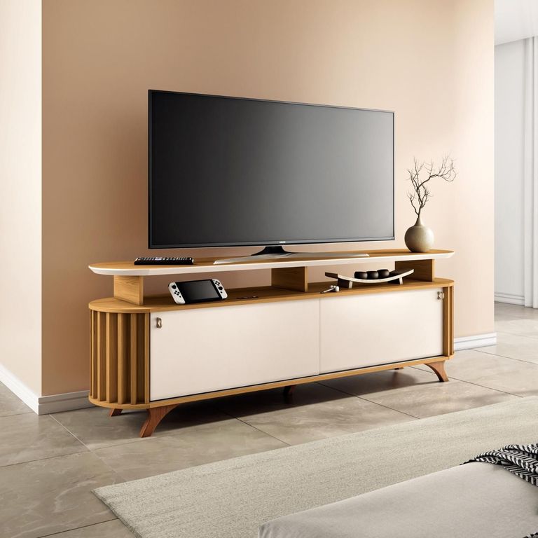 MICA Rack Vilnius Tv 70" 1.8 Mt Basement Home