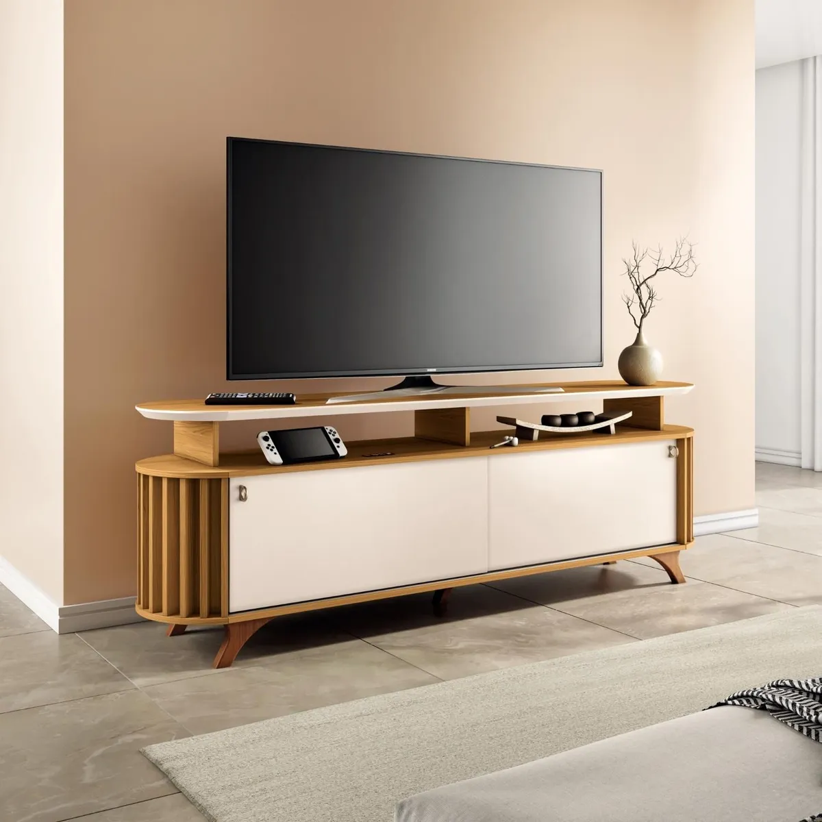 MICA - Rack Vilnius Tv 70" 1.8 Mt Basement Home