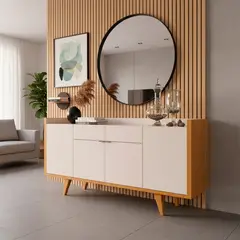 MICA - Buffet Sinfonia Off White Cinamomo Basement Home