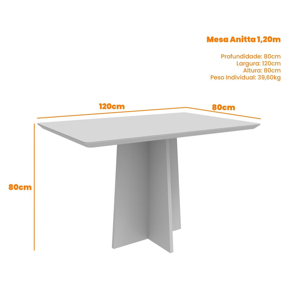BASEMENT HOME - Juego De Comedor 4 Sillas Annecy Vidrio 1.2 Beige Basement Home
