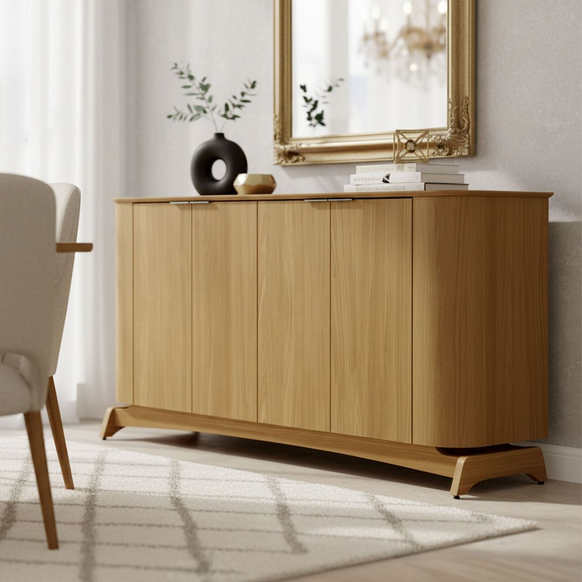 MICA - Buffet Ancona 1.6X0.82X0.39 Cm Basement Home