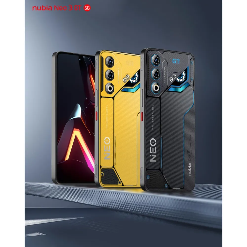 ZTE Nubia Neo 3 GT 5G 256GB Amarillo, foto 7