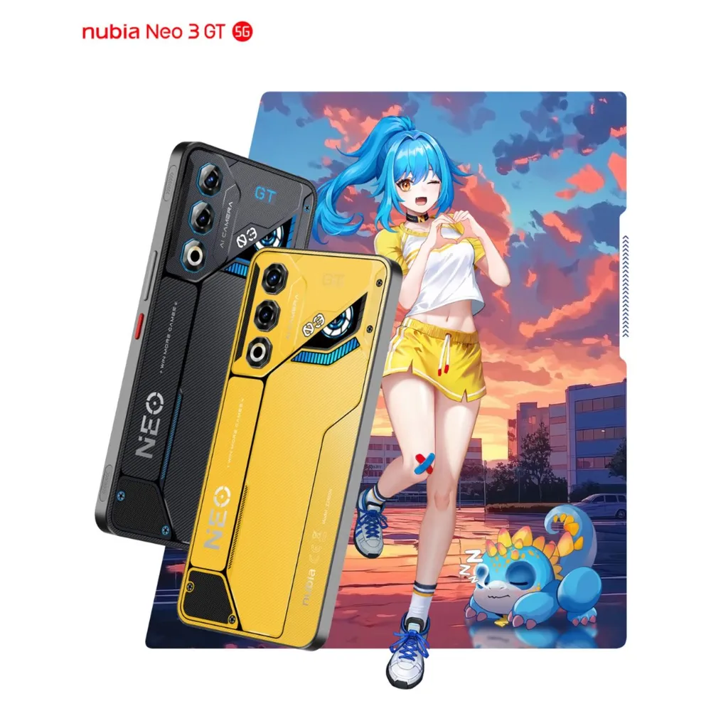 ZTE Nubia Neo 3 GT 5G 256GB Amarillo, foto 9