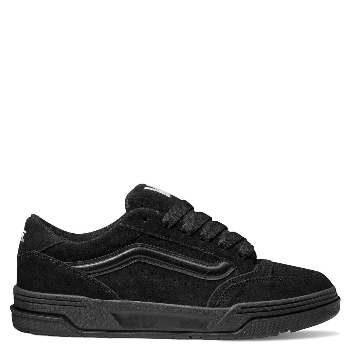 VANS - Ua Hylane Zapatilla Urbana Cuero Negro Mujer Vans