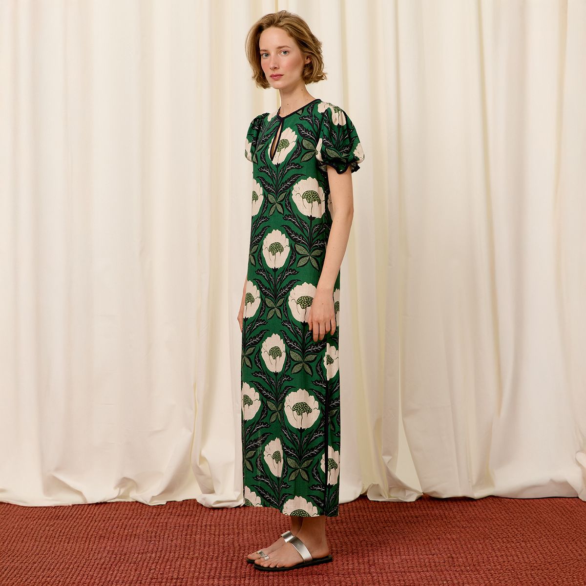 BYAN - Vestido Lago Manga Englobada Mujer Byan