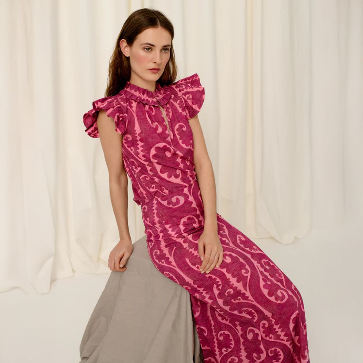 BYAN - Falda Vilanova Estampada Mujer Byan