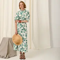 BYAN - Falda Dunas Lino Mujer