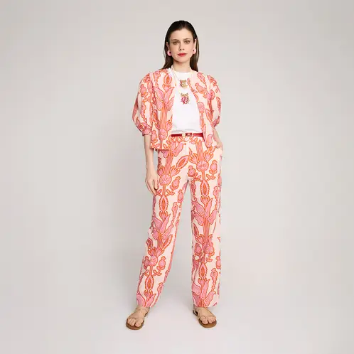 BYAN - Pantalón Sintra 100% Algodón Mujer