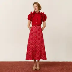 BYAN - Falda Midi Mujer
