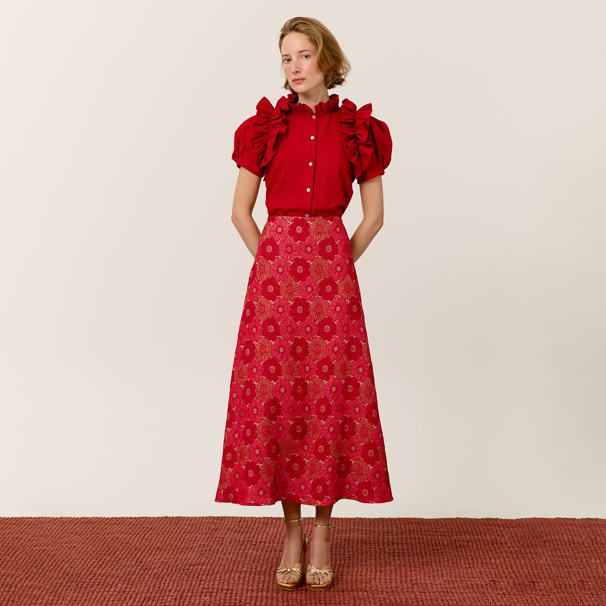 BYAN - Falda Ebora Midi Mujer Byan