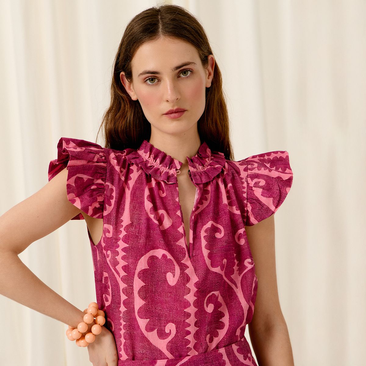 BYAN - Blusa Vilanova Estampada Mujer Byan