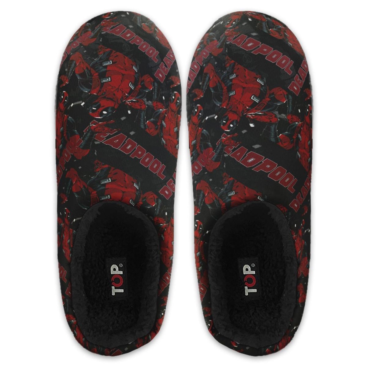 TOP - Pantufla Deadpool Hombre Top