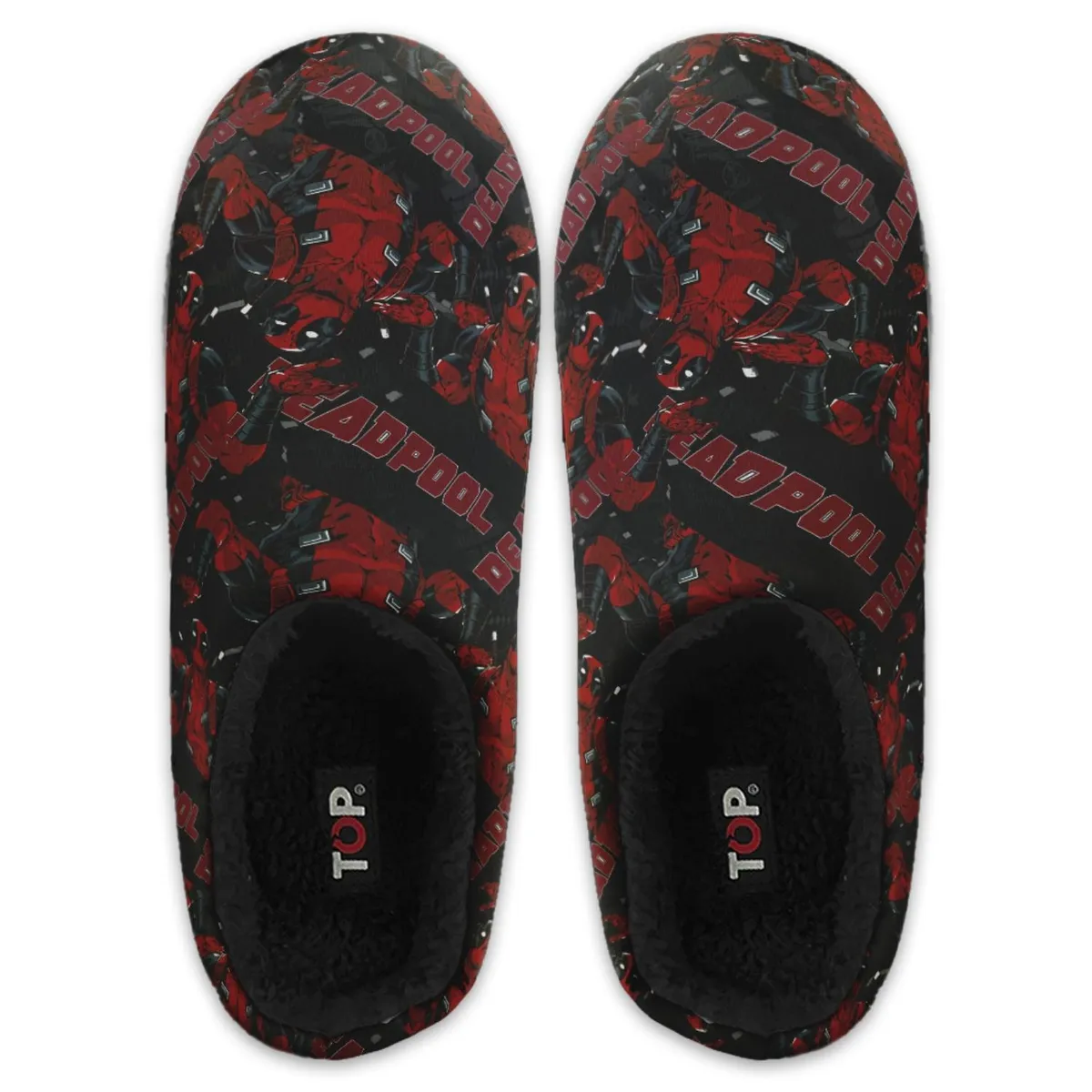 TOP - Pantufla Deadpool Hombre Top