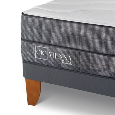 Imagen 2 del producto Cama Europea Vienna Dual 2 Plazas Respaldo Milan