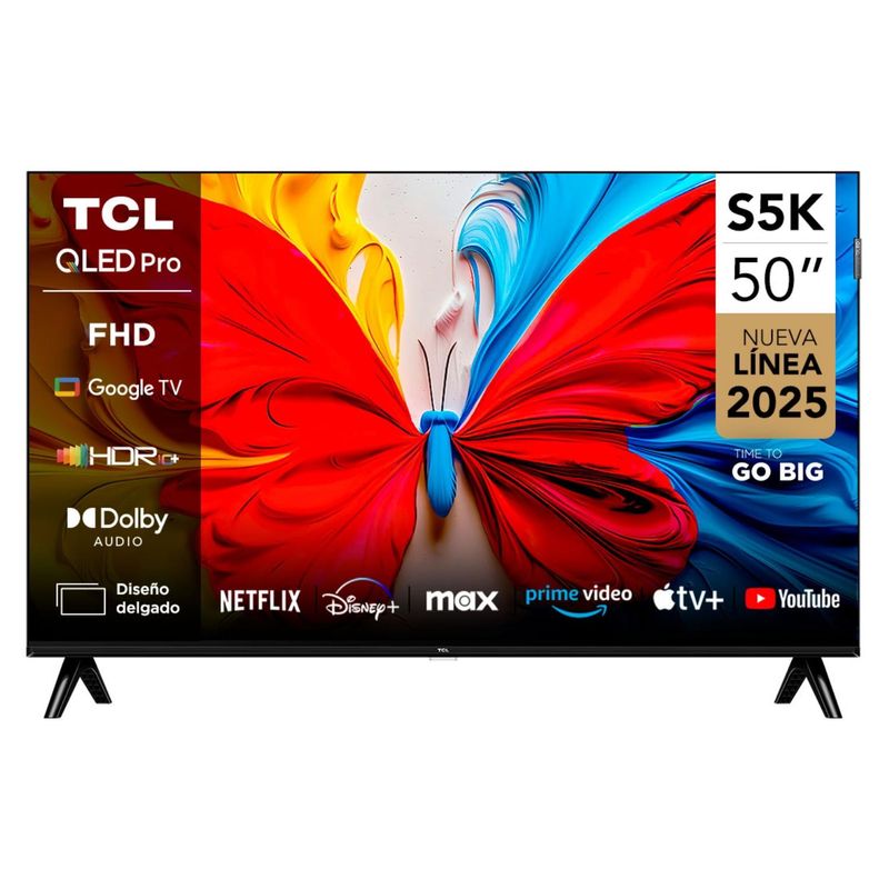 TCL - QLED Smart Tv 50" FHD S5K Adroid TV TCL