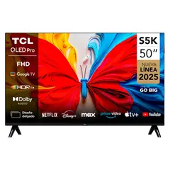 TCL - QLED Smart TV 50" FHD S5K Google TV