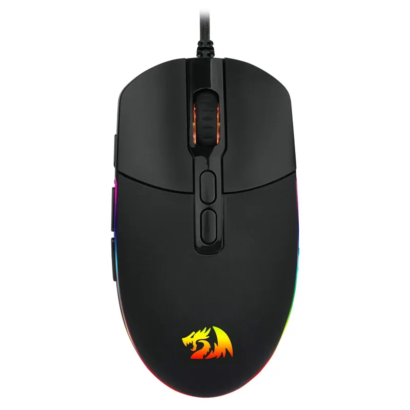 REDRAGON - Mouse Invader Rgb Black M719 Rgb Redragon