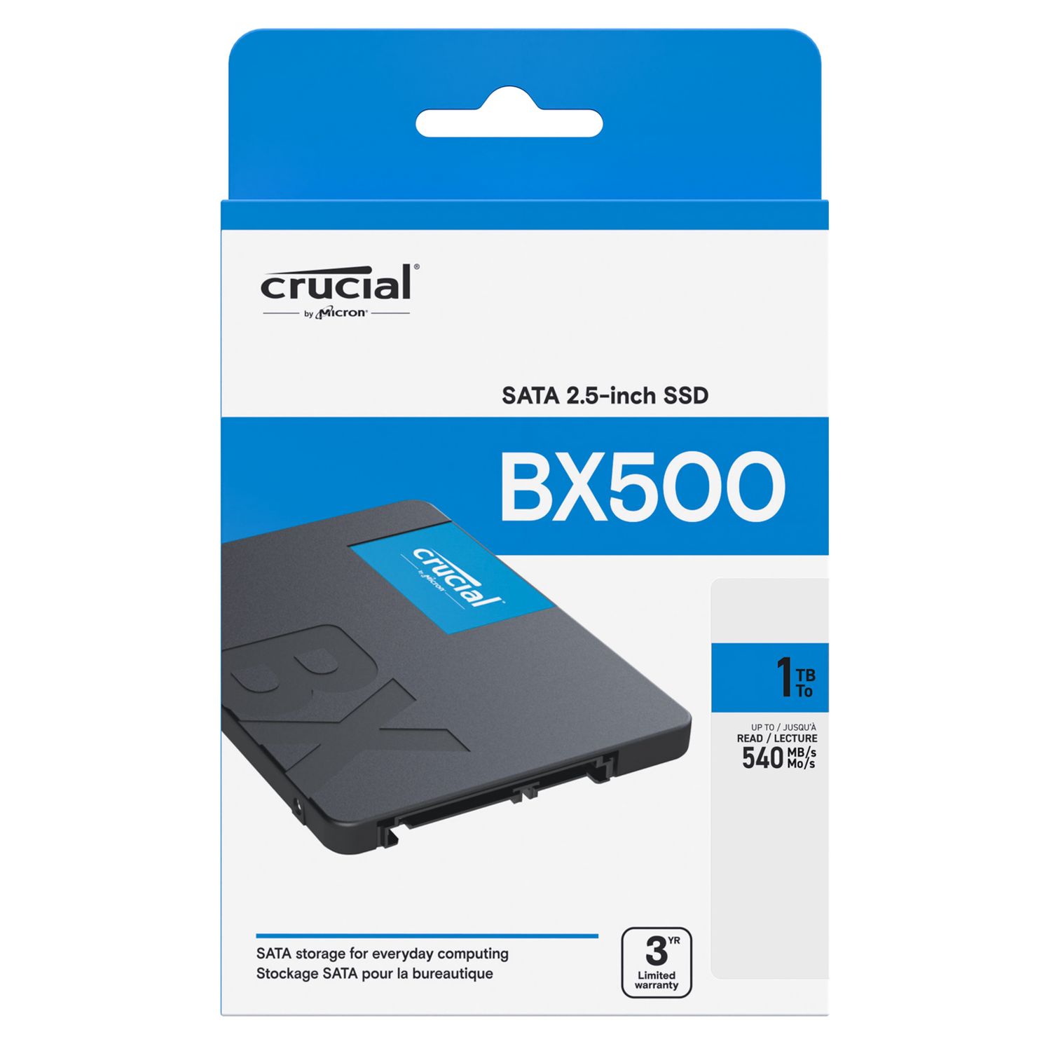 ★新品 未開封★ crucial BX500 SSD 1TB Crucial BX500 1 TB (CT1000BX500SSD1)
