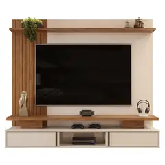 VEKKAHOME - Panel Leoni Beige 65"