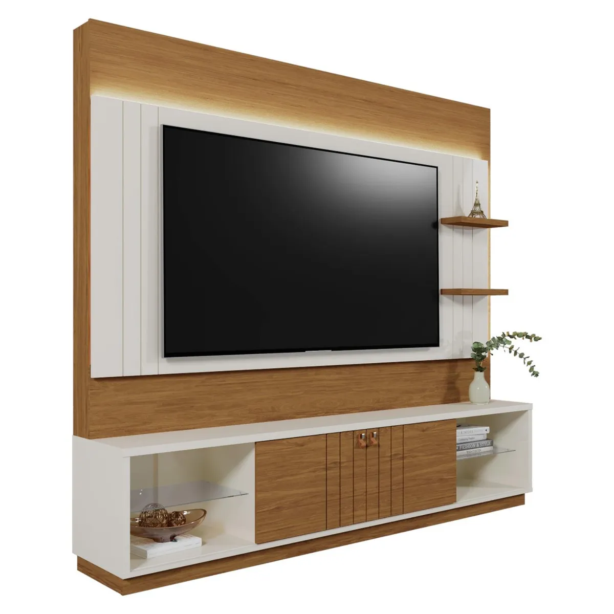 VEKKAHOME - Home Tv Guiaba Café 65" Vekkahome