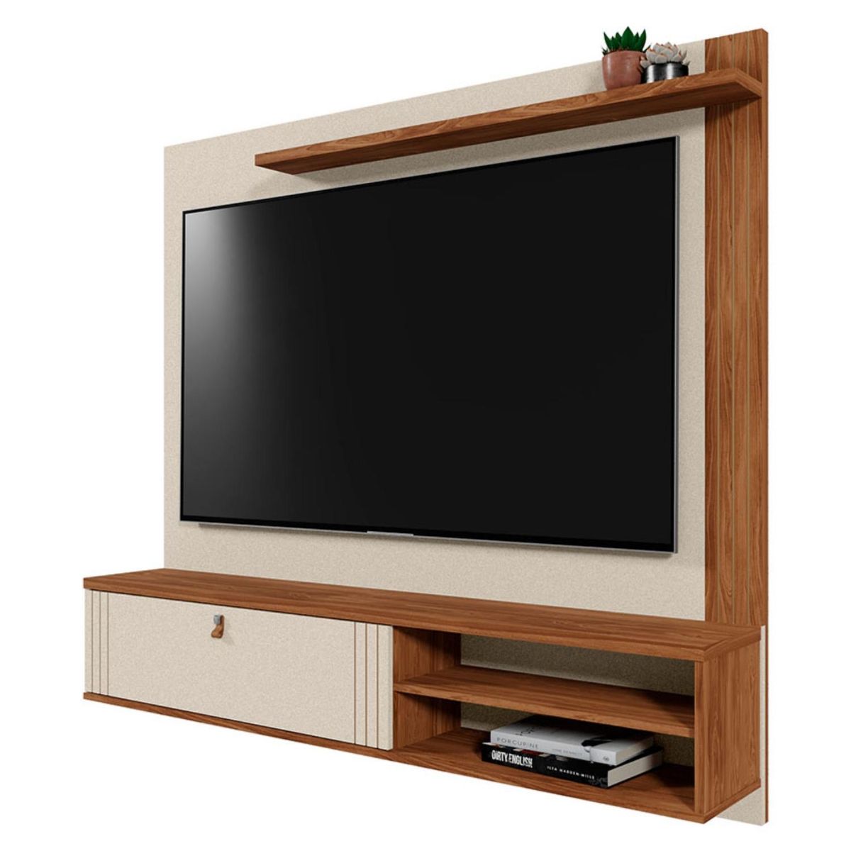 VEKKAHOME - Panel Tv Laredo Beige 65" Vekkahome