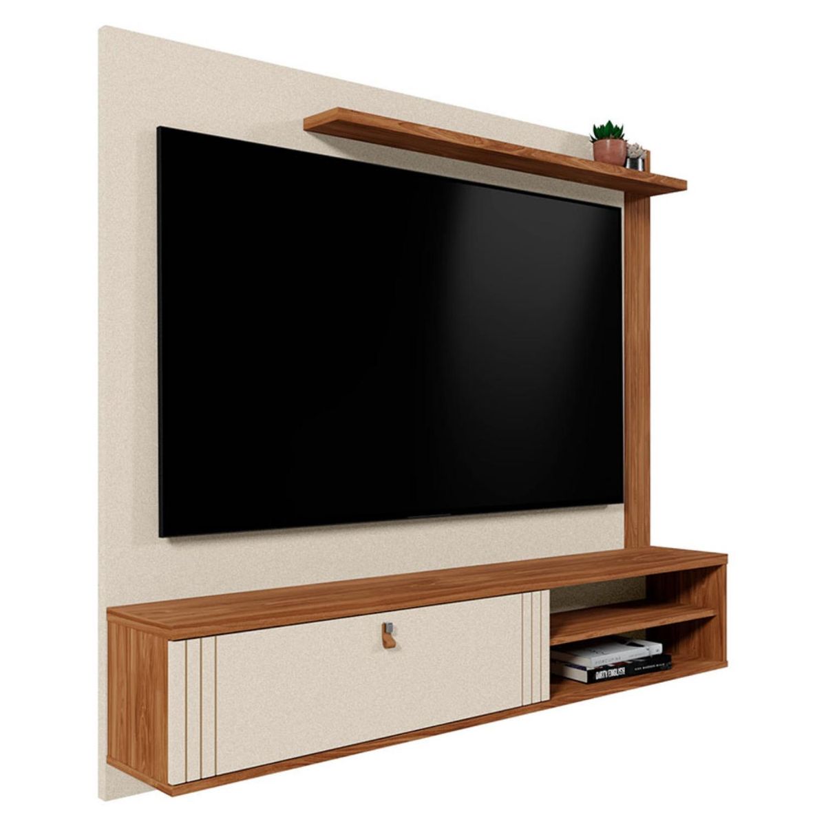 VEKKAHOME - Panel Tv Laredo Beige 65" Vekkahome