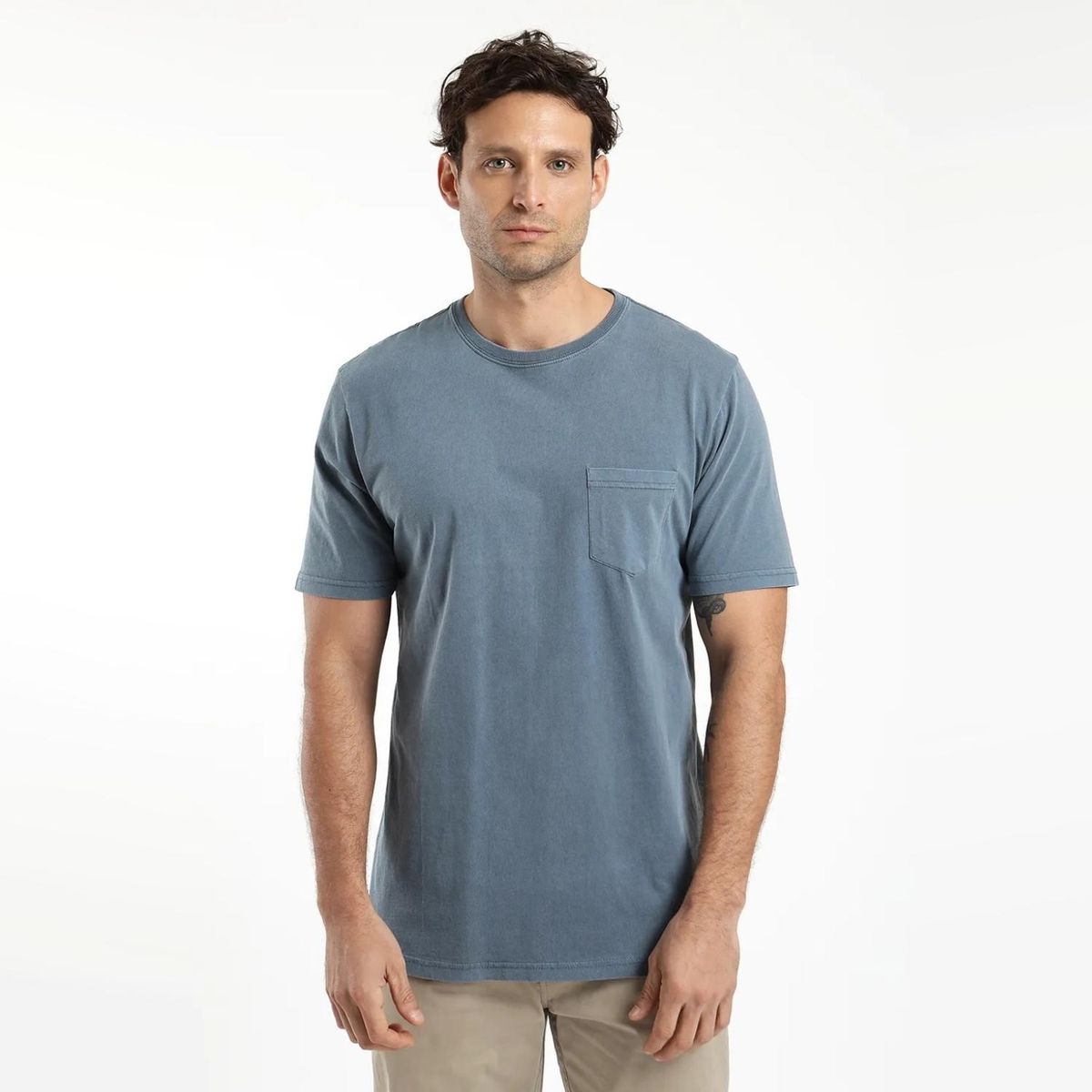 FROENS - Polera Manga Larga Algodón Orgánico Hombre Froens