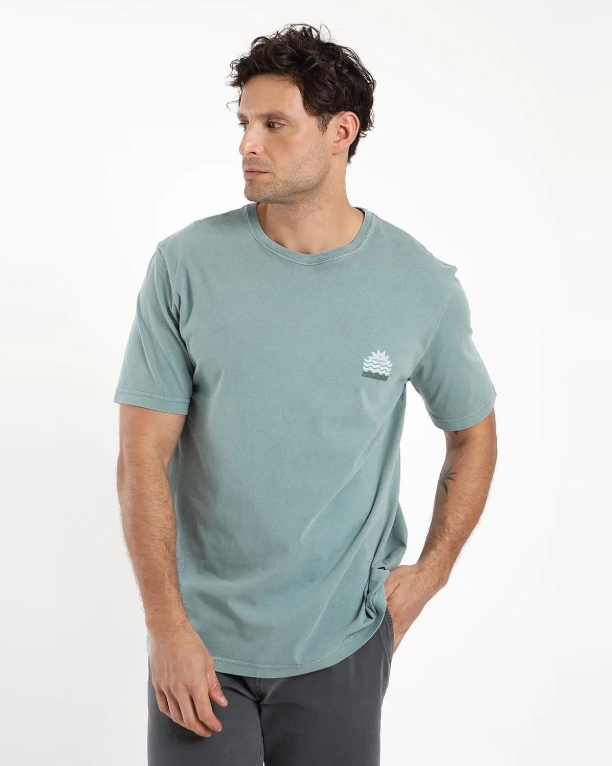 FROENS Polera Manga Larga Algodón Orgánico Hombre Froens