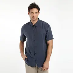 FROENS - Camisa De Vestir Manga Corta Hombre