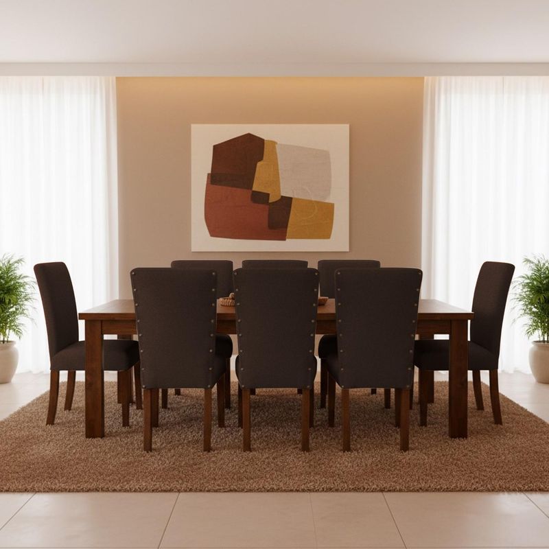 LIVING MARKET - Juego De Comedor Teka 8 Sillas Living Factory