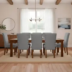LIVING MARKET - Juego De Comedor Dalia 8 Sillas Living Factory