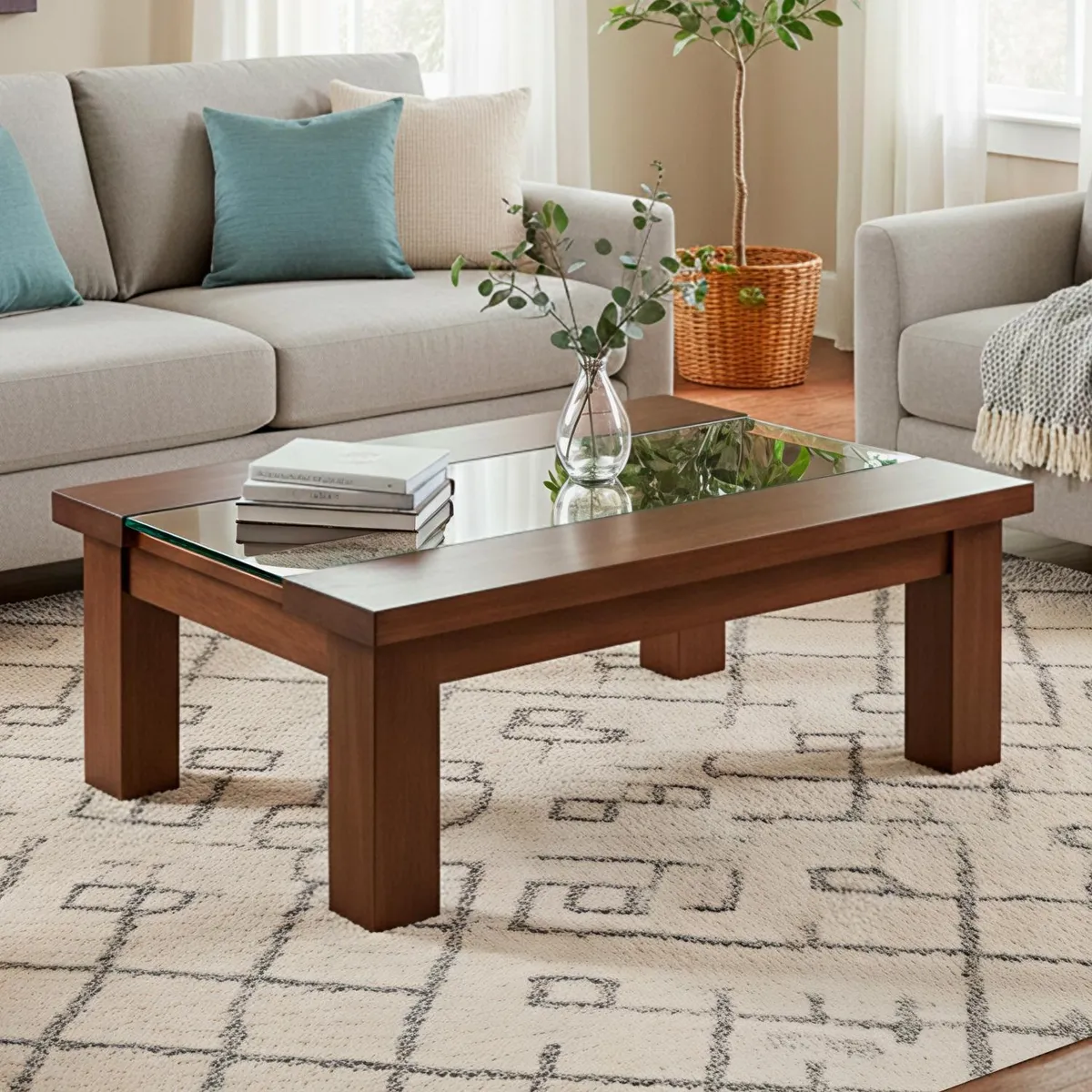 LIVING FACTORY - Mesa De Centro Dalia Living Factory