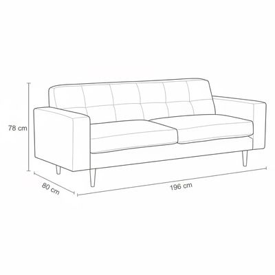 Imagen 2 del producto Sofá 3 Cuerpos Acces