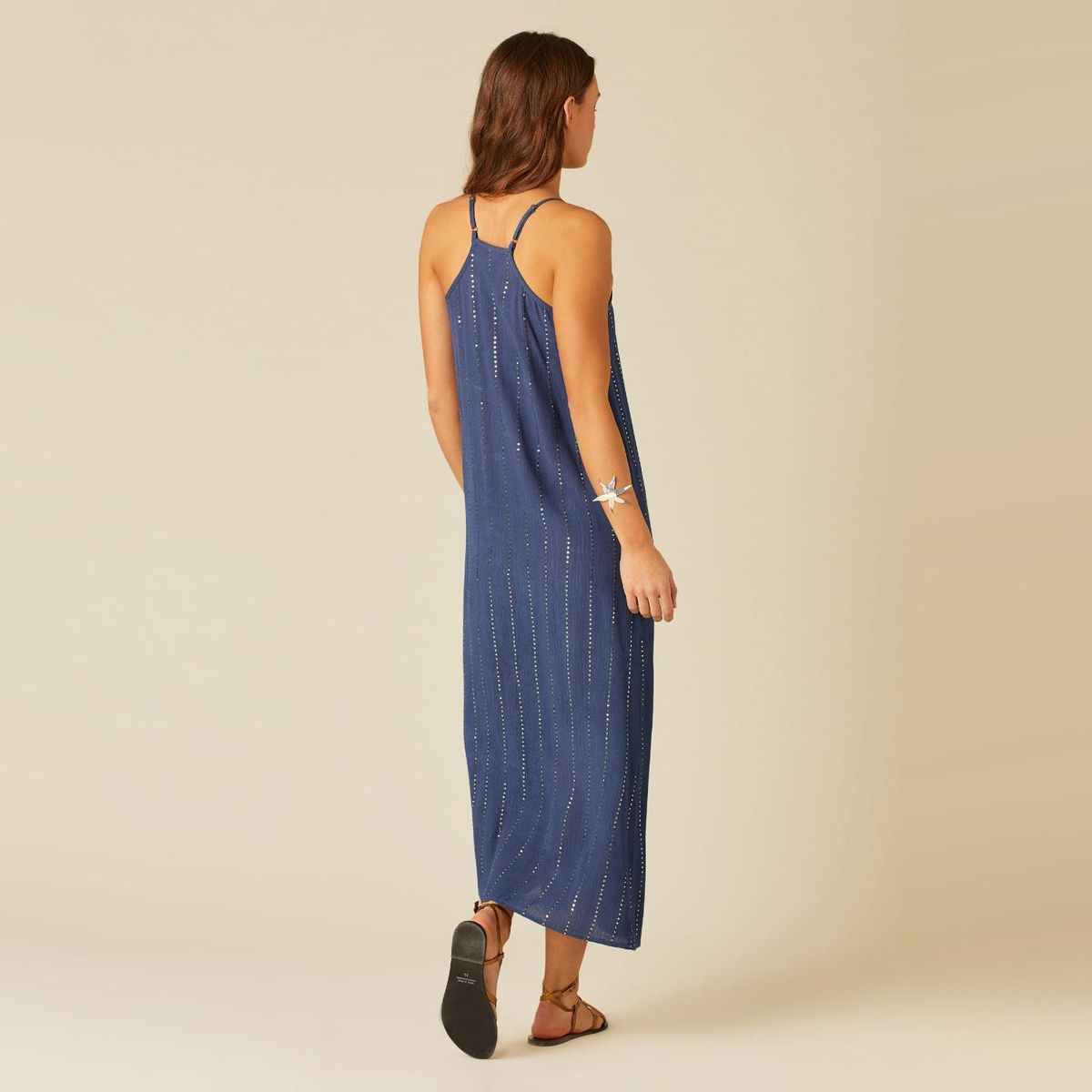 NICOLI - Vestido Lentejuelas Mujer Nicoli