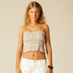 NICOLI - Top Stitching Contraste Mujer