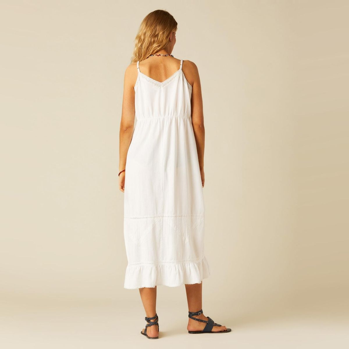 NICOLI - Vestido Tirante Jaretas Mujer Nicoli