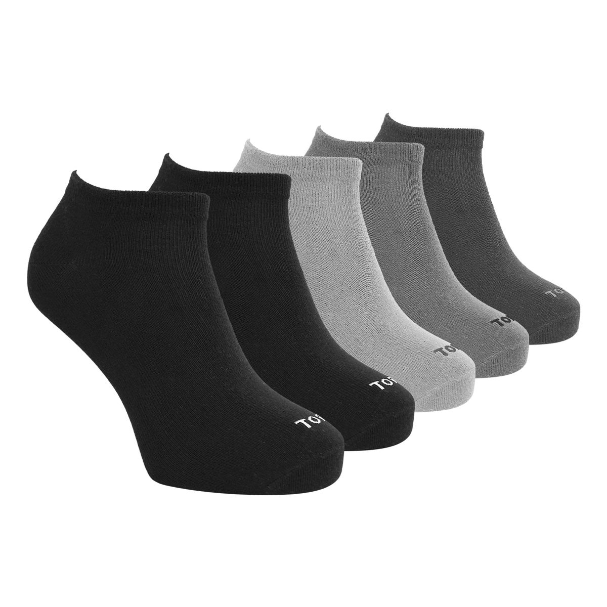 TOP - Pack de 5 Calcetines Cortos Algodón Hombre Top
