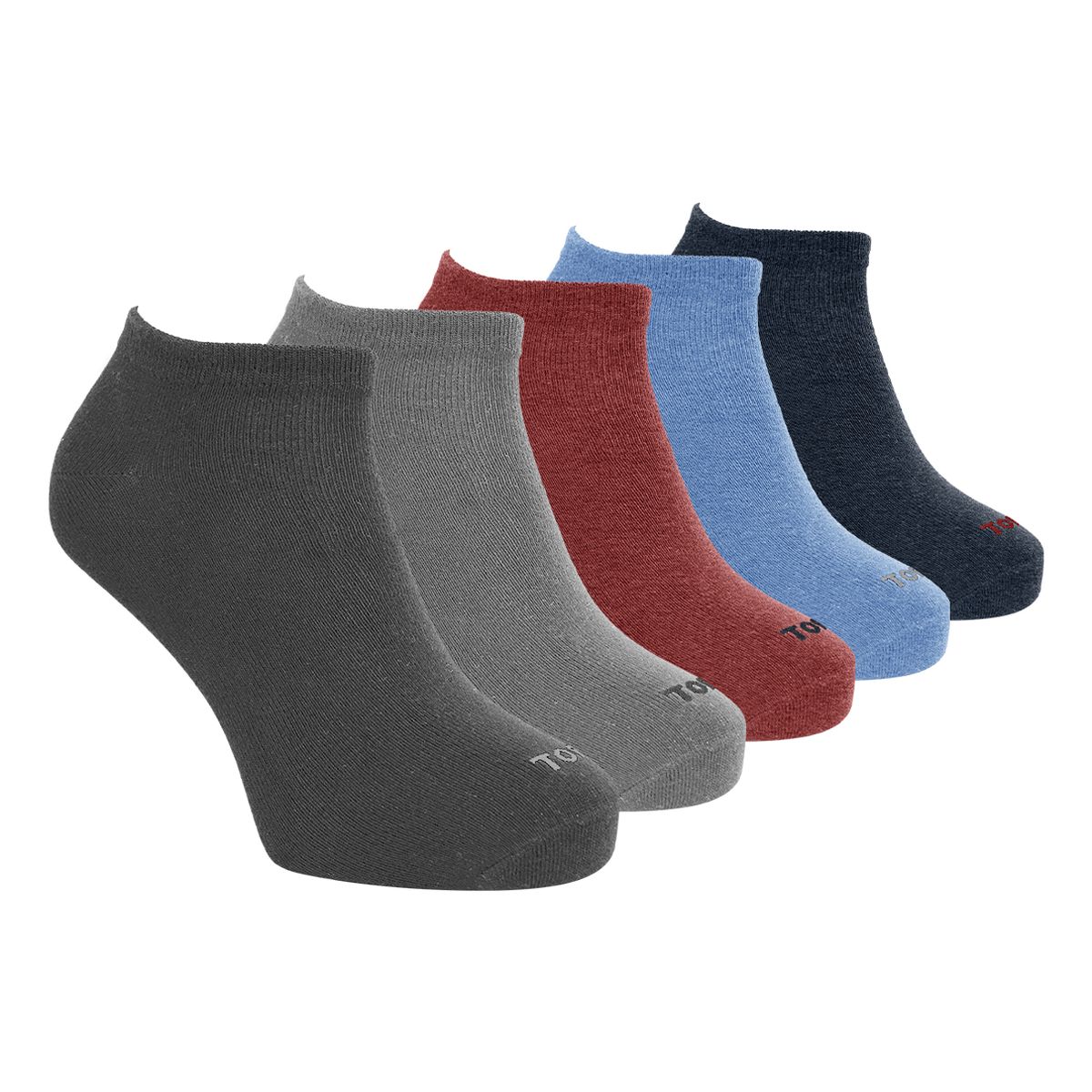 TOP - Pack de 5 Calcetines Cortos Algodón Hombre Top
