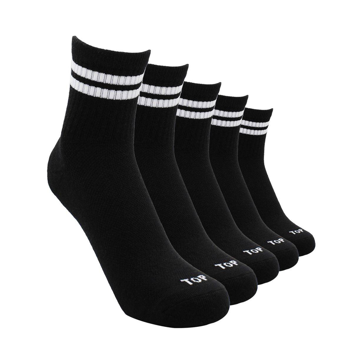 TOP - Pack de 5 Calcetines Deportivos Algodón Hombre Top