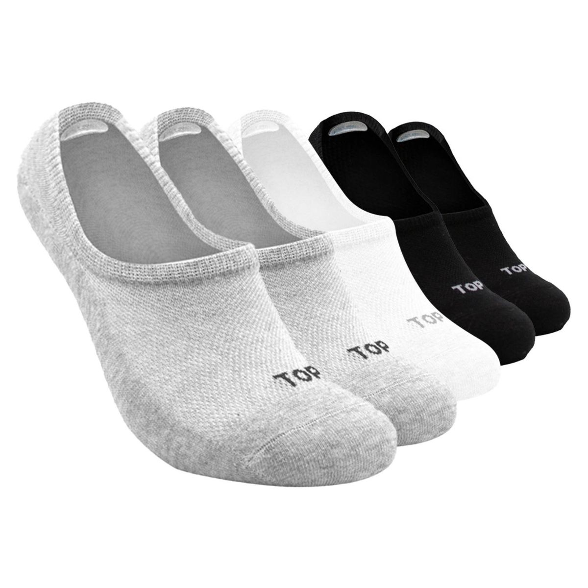 TOP - Pack de 5 Calcetines Deportivos Algodón Hombre Top
