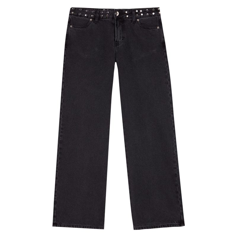 ONE DILEMMA - Jeans Tiro Bajo Estrella Brillante Mujer One Dilemma