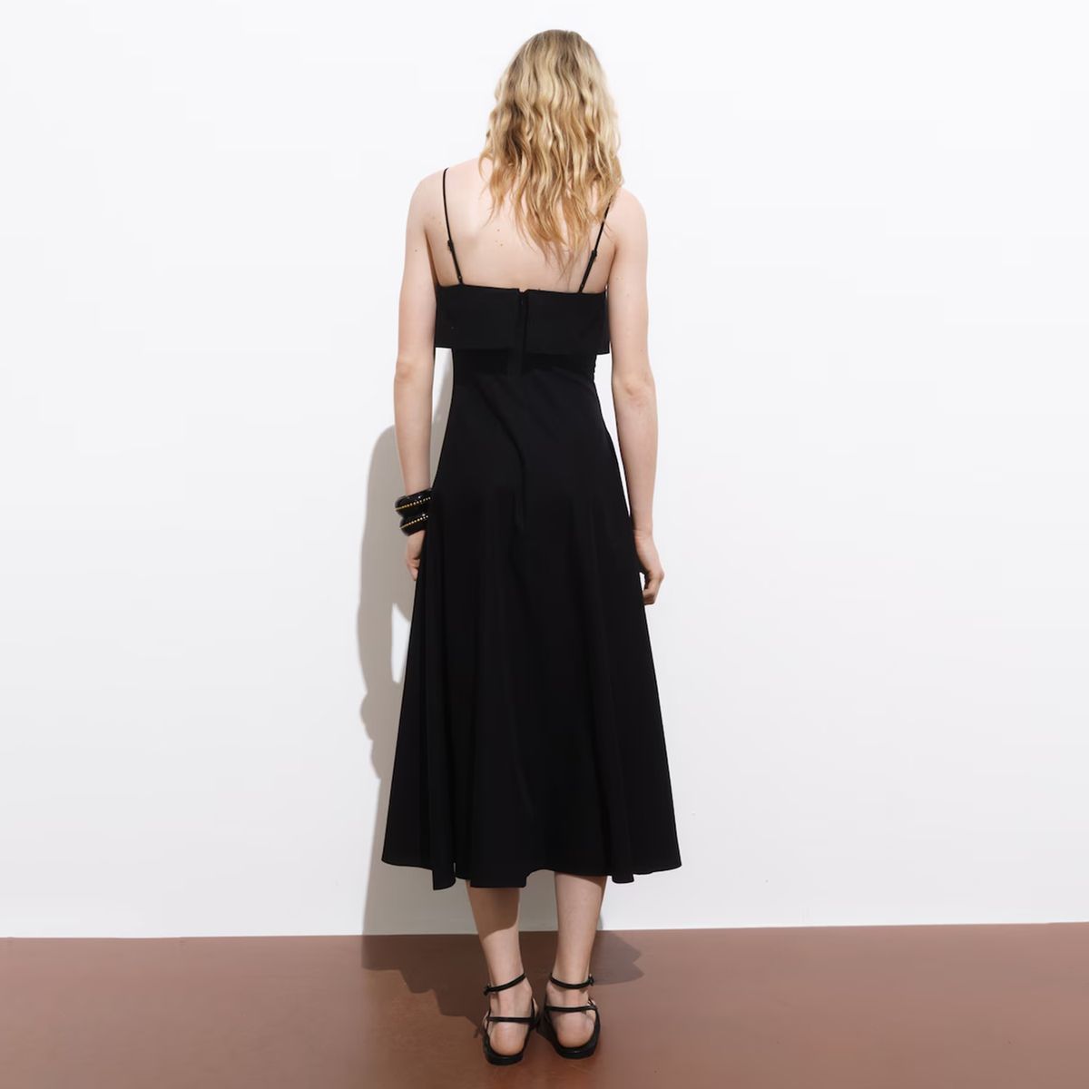 MANGO - Vestido Algodón Evasé Mujer Mango