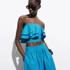 MANGO - Top Palabra Honor Algodón Mujer