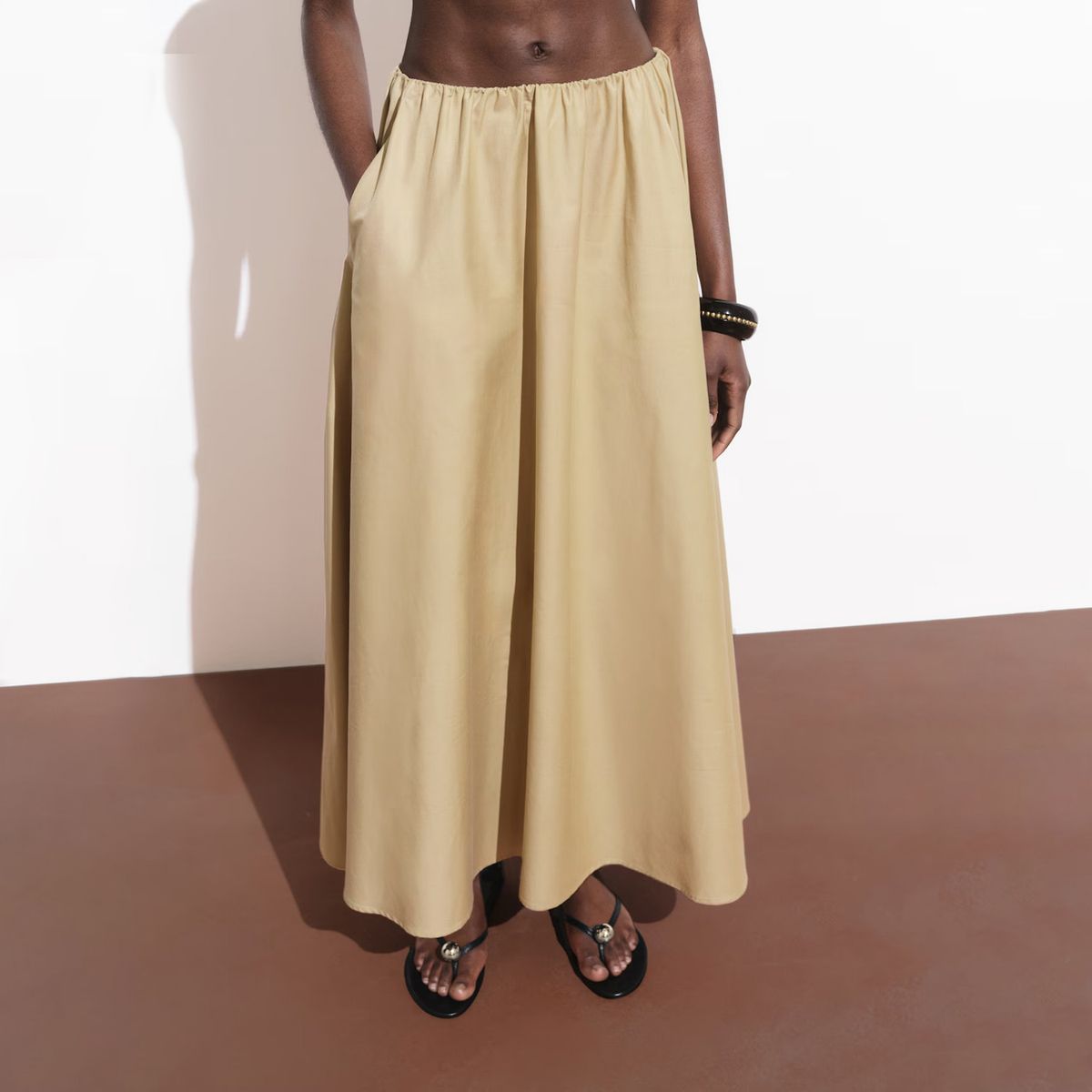 MANGO - Falda Algodón Evasé Mujer Mango