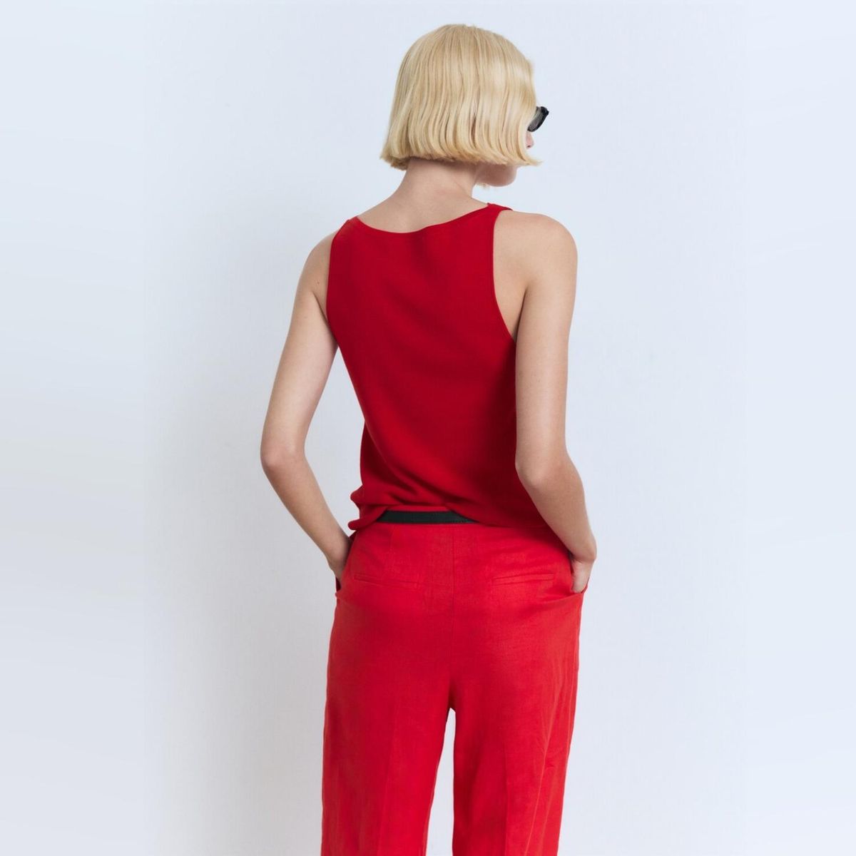 MANGO - Polera Punto Fino Mujer Mango