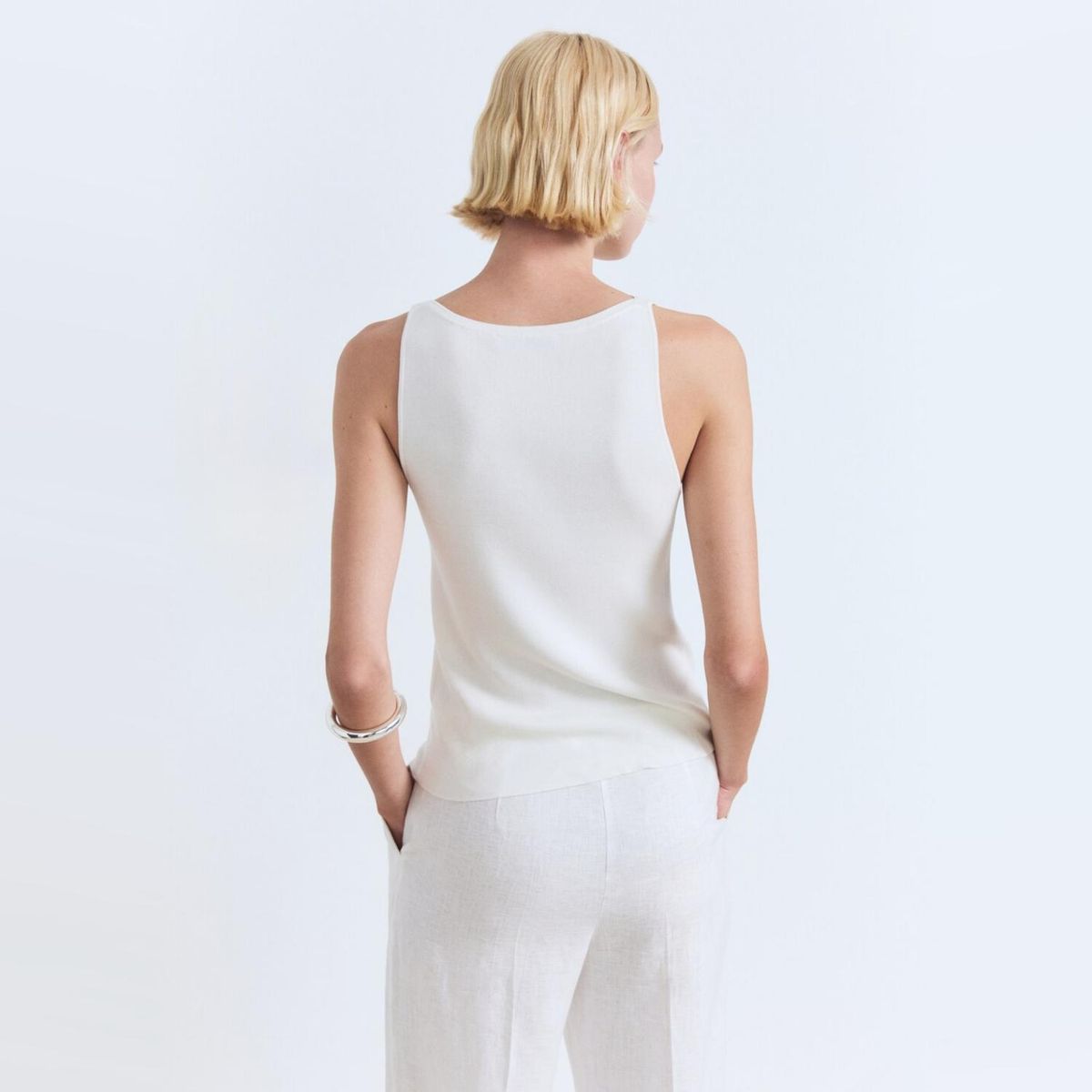 MANGO - Polera Punto Fino Mujer Mango