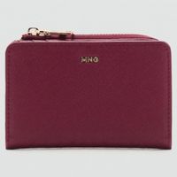 Billetera Efecto Safiano Solapa Mujer