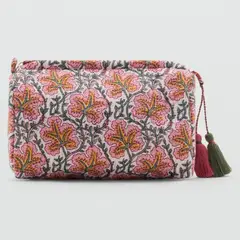 MANGO - Neceser Algodón Textura Mujer